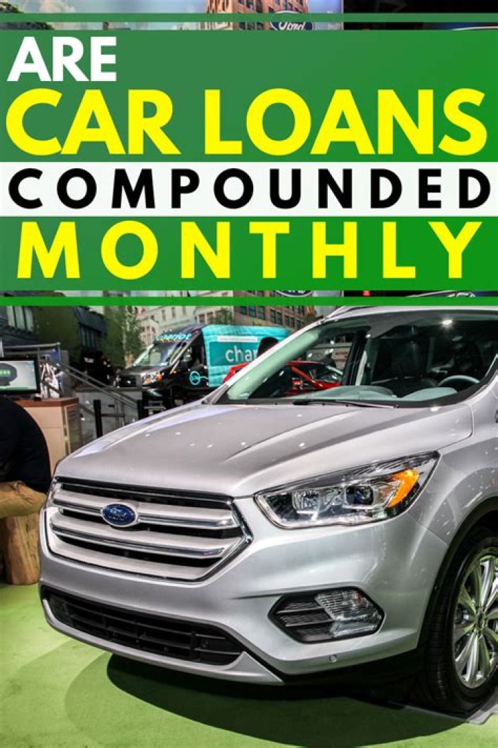 Are car loans compounded daily?