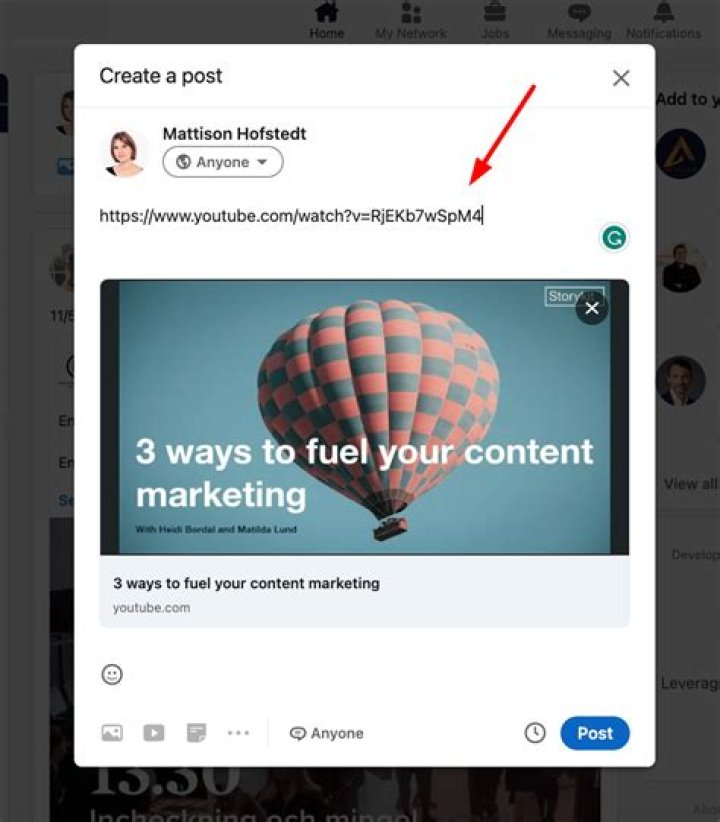 Can you post a video to nextdoor?