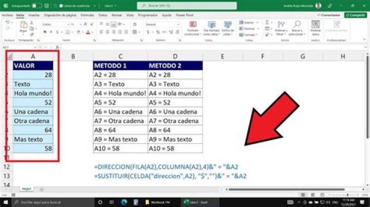 ¿Cómo condicionar una celda con otra en Excel?