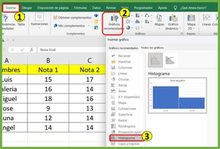 ¿Cómo hacer un histograma con analisis de datos en Excel?