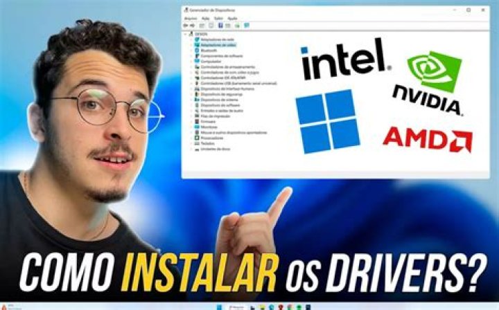 Como instalar os drivers originais do computador?