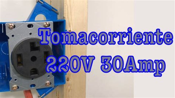 ¿Cómo saber si un tomacorriente de 220?