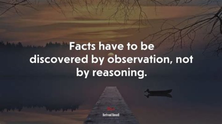 Do facts have to be proven?