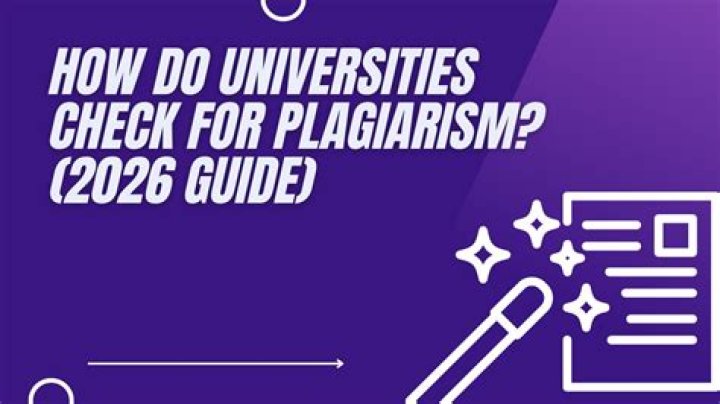 Do universities check for plagiarism in SOP?