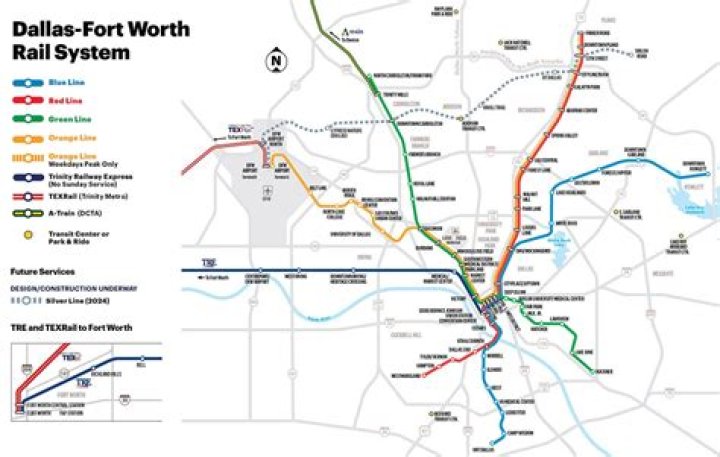 Does Dallas have a metro system?