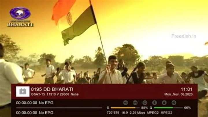 How can I watch DD Bharati live?