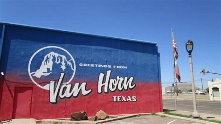 How did Van Horn Texas get its name?