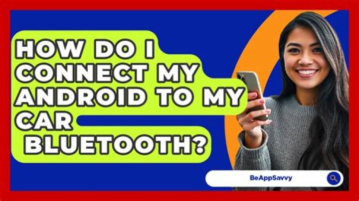 How do I connect my Android to my Toyota Camry?