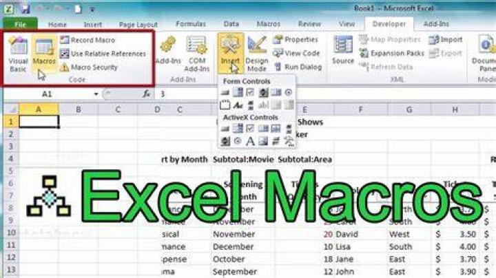 How do I create a button in Excel to run multiple macros?