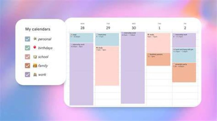 How do I get my monthly calendar on my iPhone?