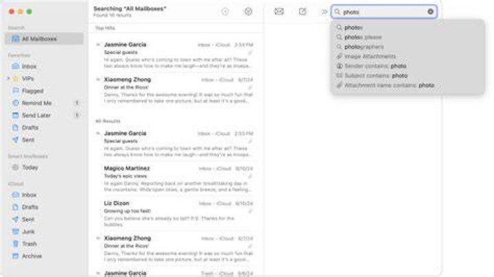 How do I use Mail app on Mac?