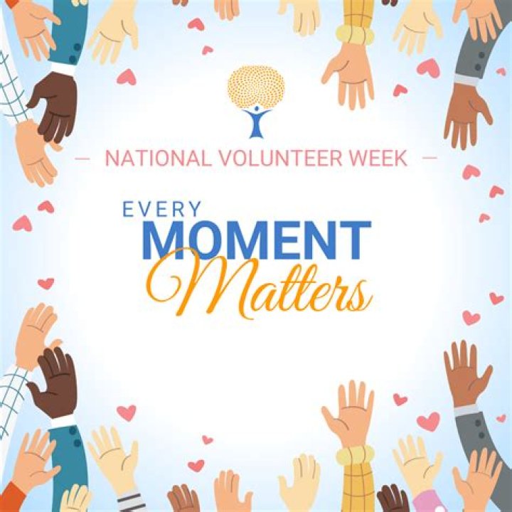 How do you celebrate National Volunteer Month?