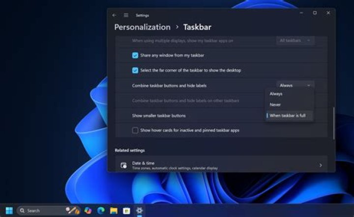 How do you pin an application to the taskbar in Windows 10?