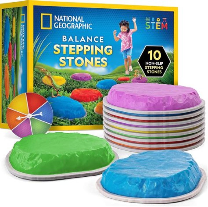 How do you put a picture on a stepping stone?