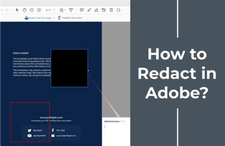 How do you redact in Adobe on a Mac?