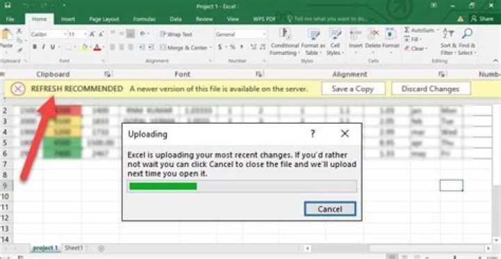 How do you refresh data in Excel?
