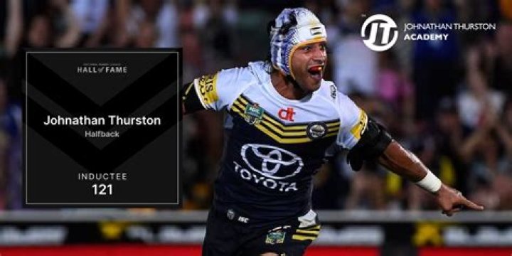 How much does Johnathan Thurston earn a year?