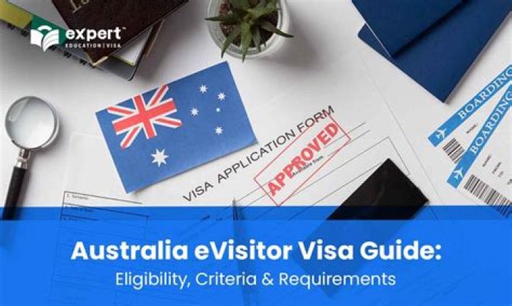 How much is an Australian eVisitor visa?
