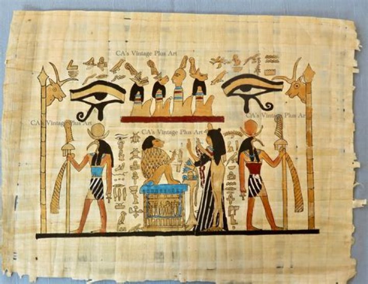 How was paper used in ancient Egypt?