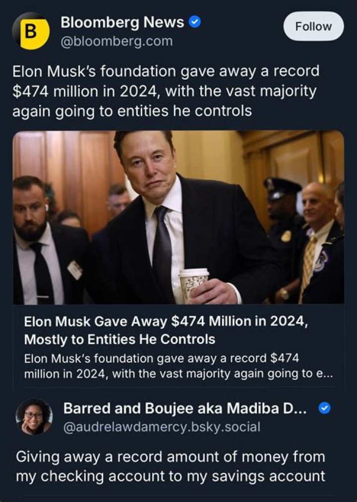 Is Bloomberg giving away his money?