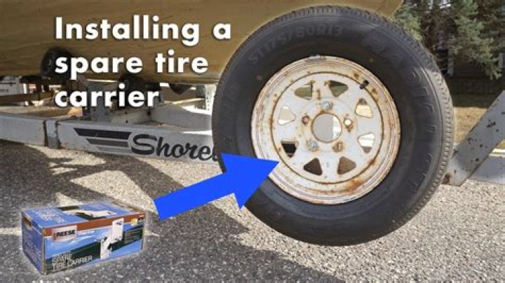 Is it OK to put a spare tire on the front?