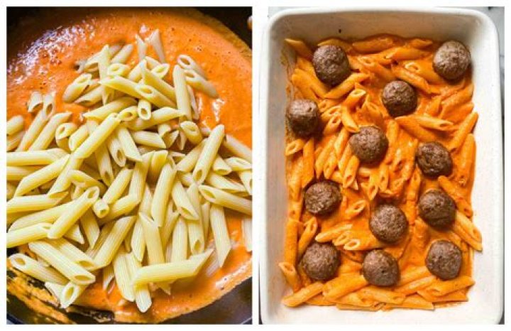 Is there meat in vodka sauce?