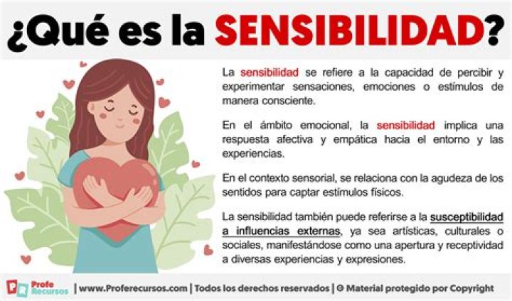 ¿Qué es la sensibilidad emocional?