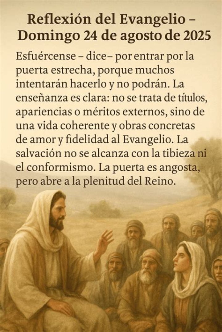 ¿Que nos enseña el Evangelio?