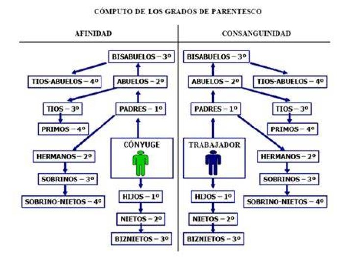 ¿Qué son familiares por afinidad?