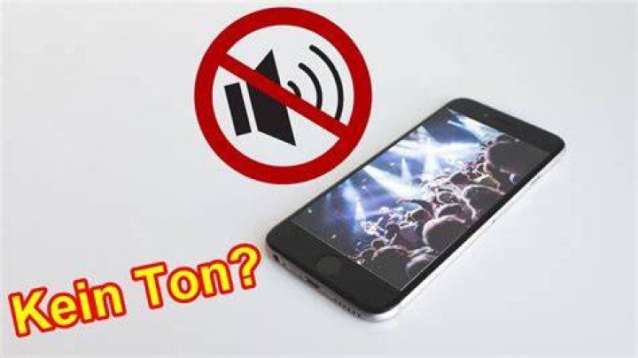 Was ist wenn man keinen Ton mehr beim Handy hat?
