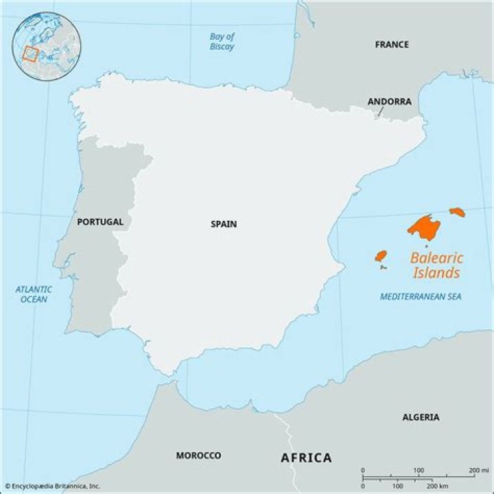 What countries are in the Balearic Islands?