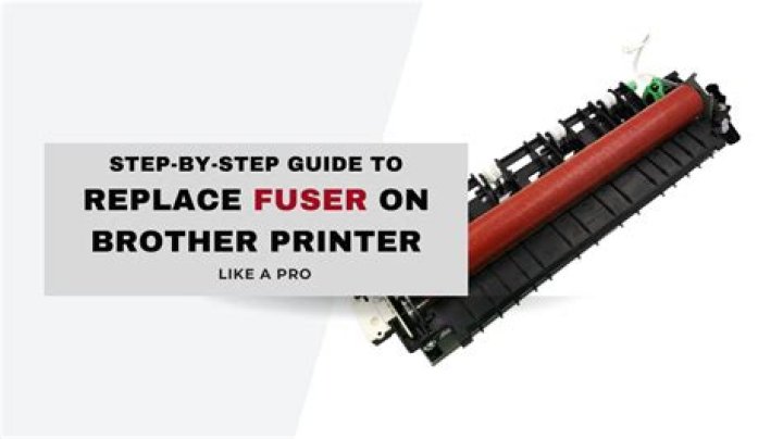 What is a fuser unit Brother printer?