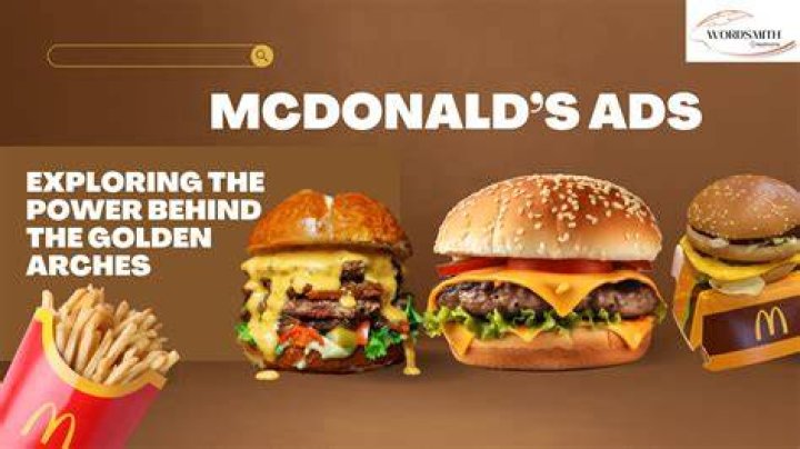 What is the McDonald's logo supposed to be?