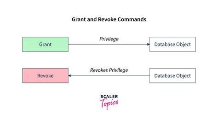 What is the use of grant and revoke in SQL?