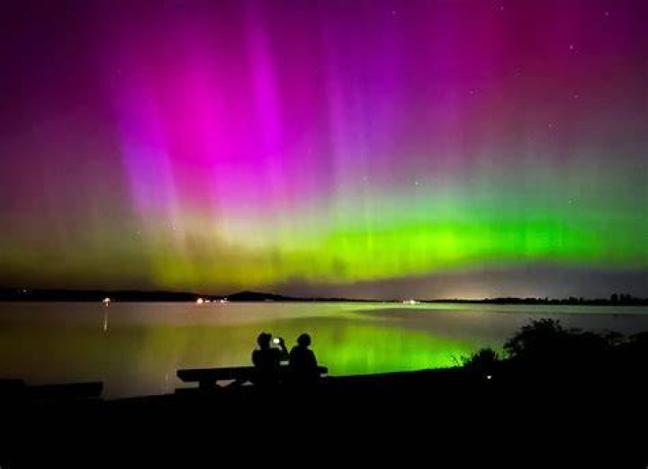 When can you see the Northern Lights from Mackinac Island?