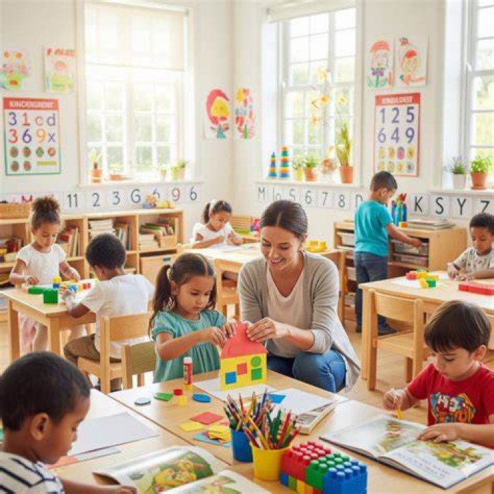 When did kindergarten start in Saskatchewan?