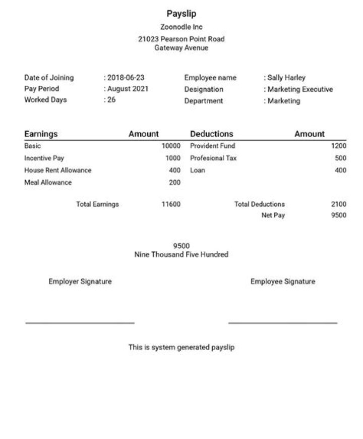When should I get my payslip?