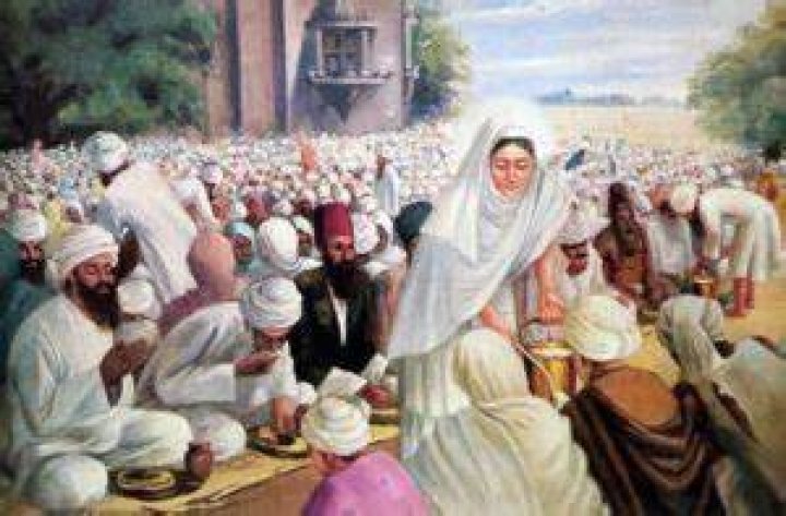 Who started Langar system?
